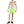 Load image into Gallery viewer, Men&#39;s Neon Lime 1&quot; Elite Split Shorts

