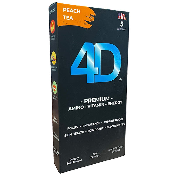 4D AMINO VITAMIN ENERGY DRINK MIX 5 PACK
